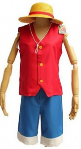 one piece straw hat luffy cosplay