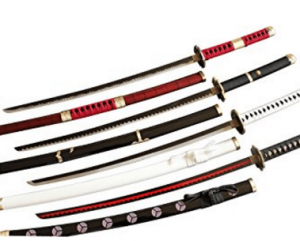 roronoa zoro katana set