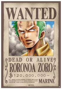 Wanted Posters Of One Piece Where To Buy