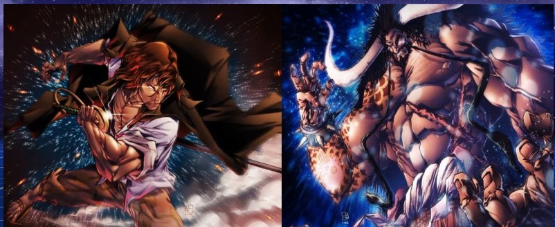 One Piece Shanks vs Kaido