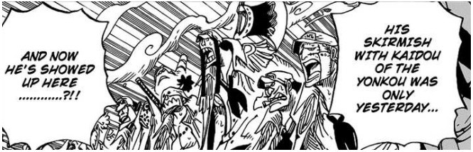 Shanks Arriving Quickly At Marineford