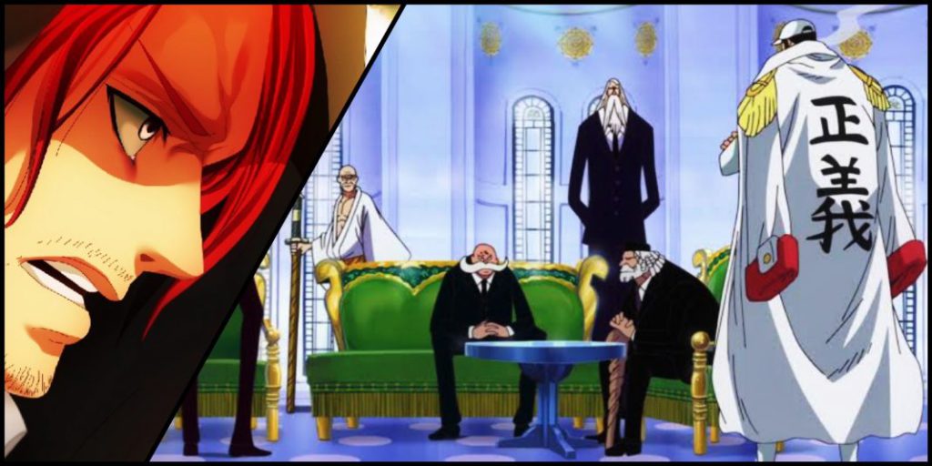 Shank and the World Government in One Piece