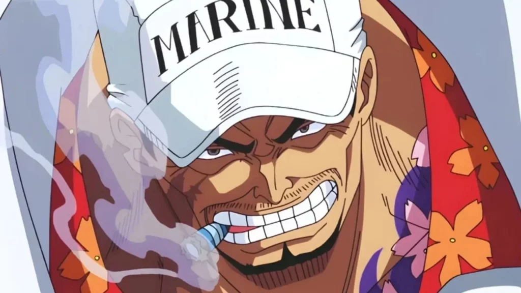 one piece admiral sakazuki