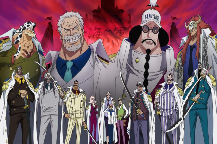 One Piece Marine Vice Admirals